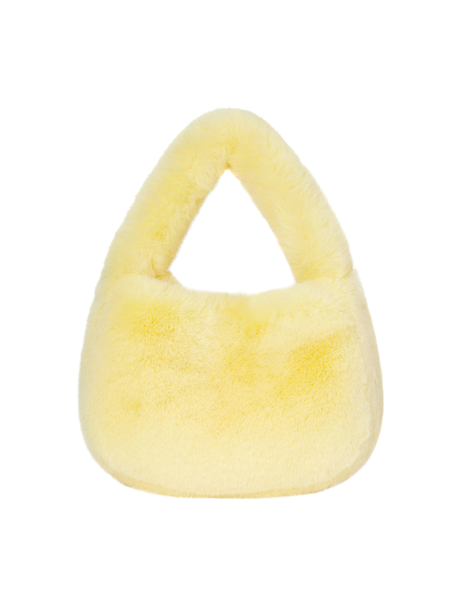 KEETY mini fur bag [yellow]