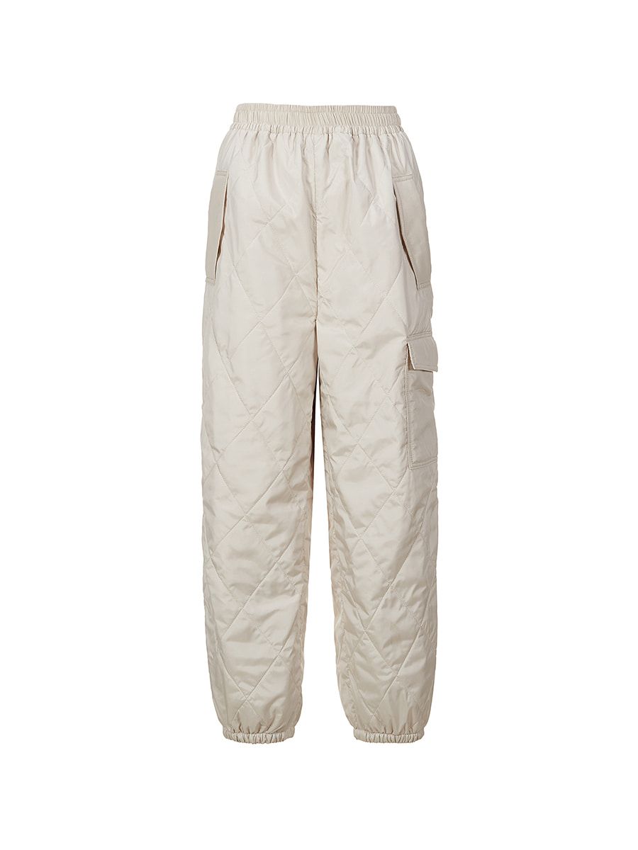 Breeze PT quilting jogger pants [beige]
