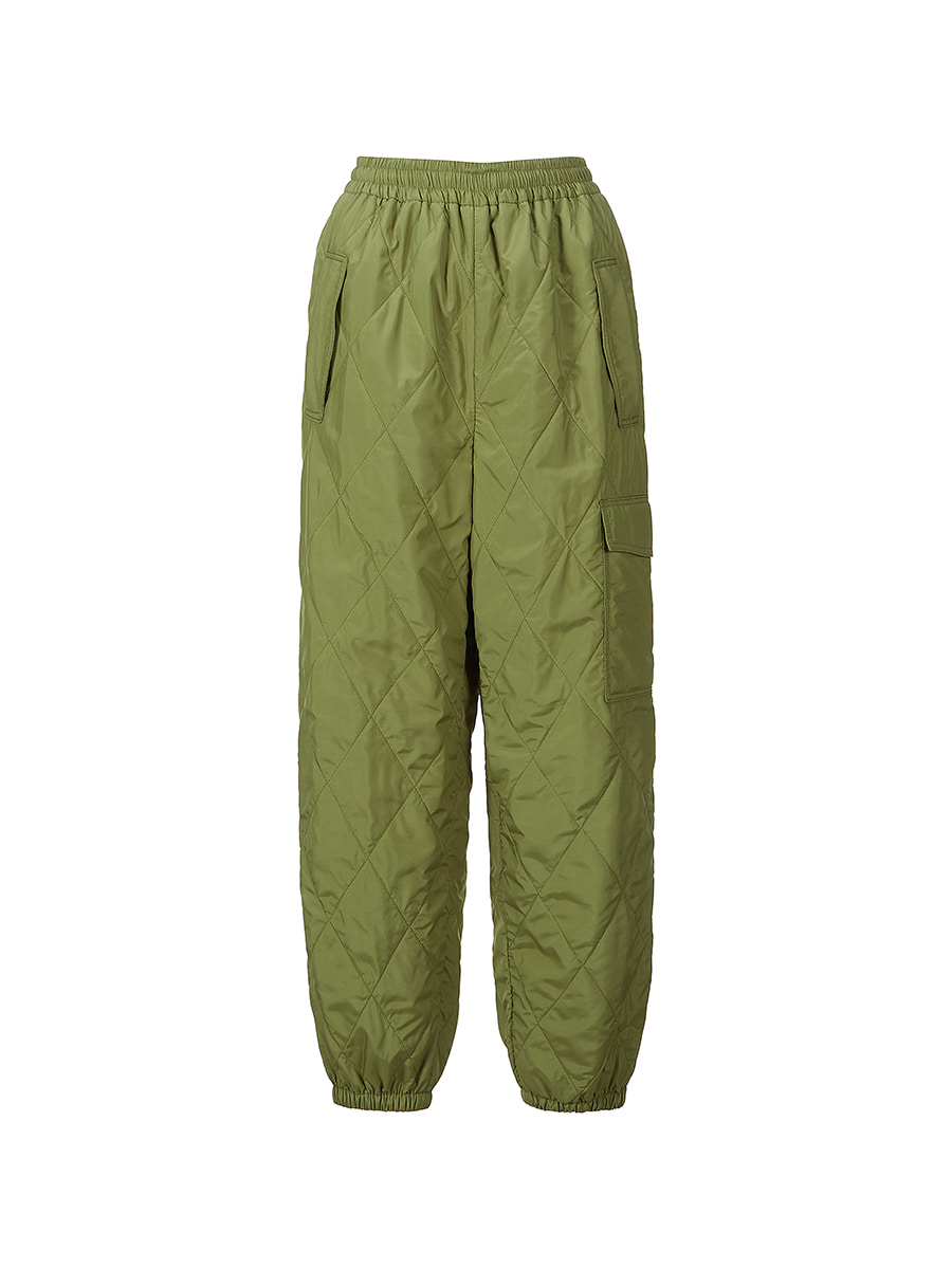 Breeze PT quilting jogger pants [khaki]