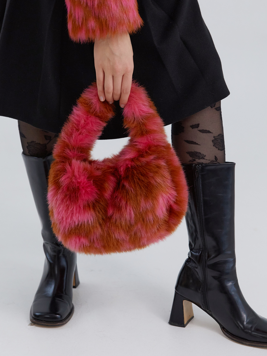 KEETY RABBIT fur mini bag [3c]